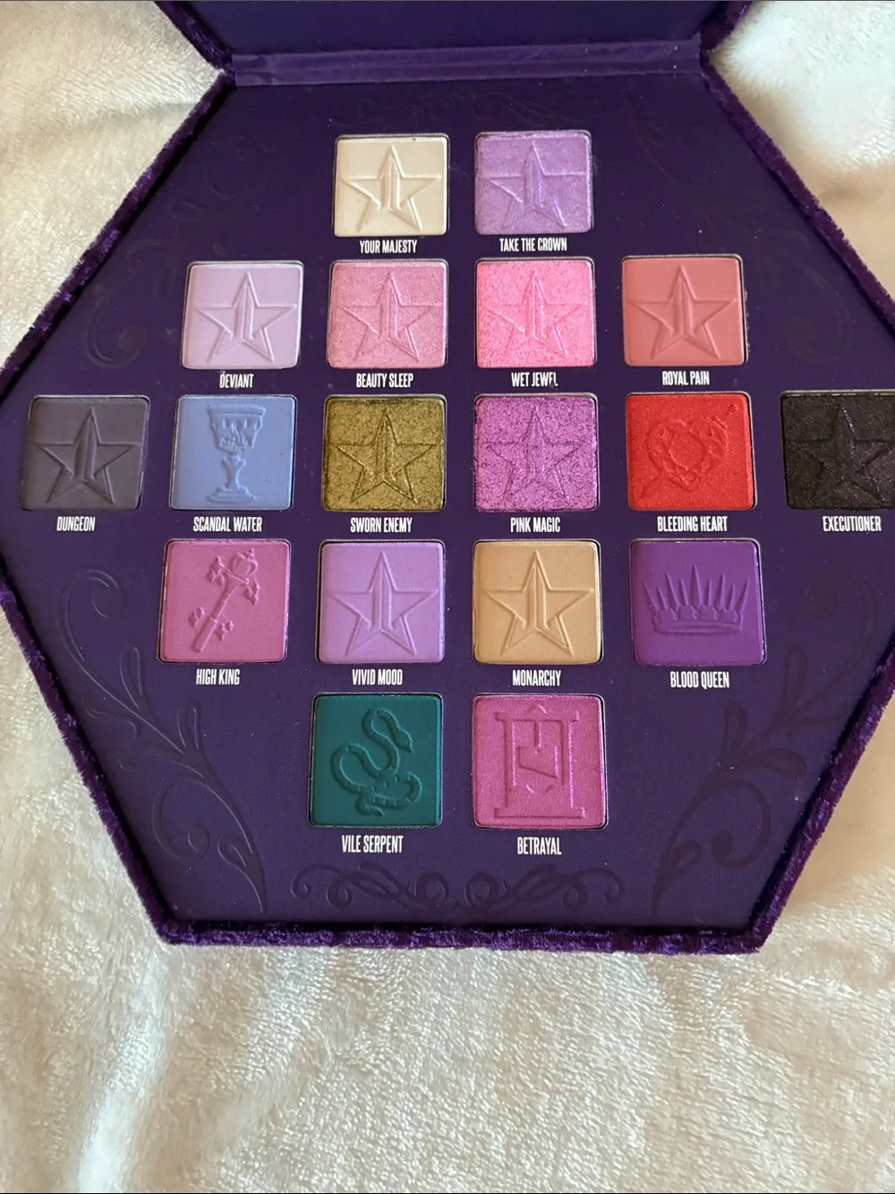 Jeffree Star Blood Lust Eyeshadow Palette. NWOT